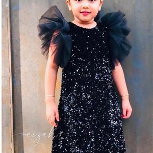 Baby half midi gown
